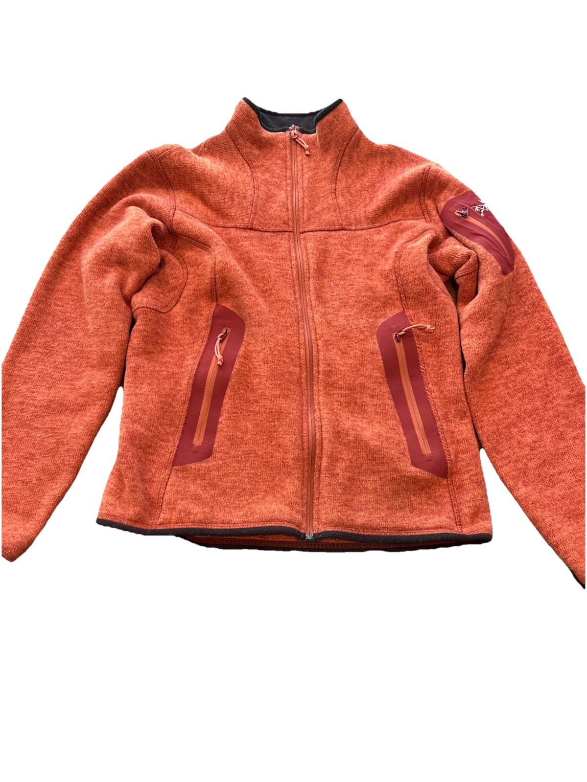 Arc'Teryx Covert Giacca Donna Media Pile Tasche Finto Collo Full Zip