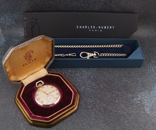 1938 Elgin 12S 17J Pocket Watch 10K Gold Filled "Timed By The Stars" w/Box RUNS 