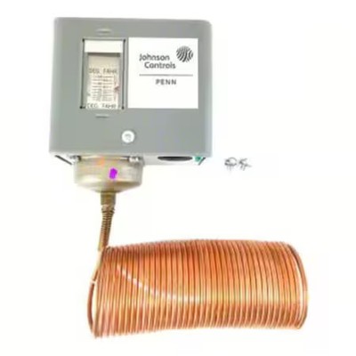 Johnson Controls A70ga-1C Line Voltage Mechanical Thermostat, Heat Or