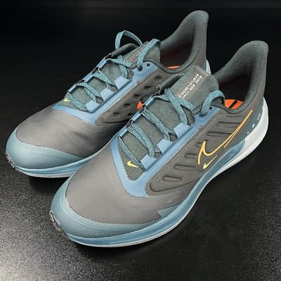 Nike Air Winflo 9 Shield Black Deep Jungle DM1106-002 Size 8 New w/o Box