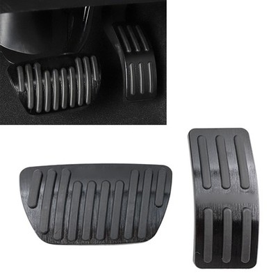 Bremsgaspedal-Pad-Abdeckung aus Edelstahl für Haval H6 Big Dog 2021 2022 Schwarz