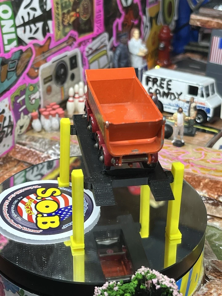 Camión de volteo Lesney Matchbox 1963 Hoveringham volquete n.º 17 usado excelente estado Foto 4 de 4