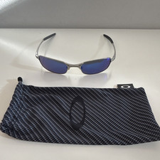 Vintage Oakley Square Wire 2.0 Silver Sunglas...