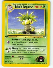 Erika's Exeggutor - 1st Edition - 44/132 Gym Heroes- WOTC - Pokémon TCG - 2000 on eBay