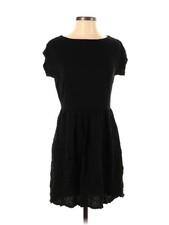 Uniqlo Women Black Casual Dress S