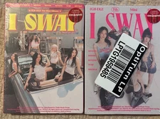 2 (G)I-DLE I SWAY (Target) Wind & Beat Version /Postcard/Photo - Tear In Plastic
