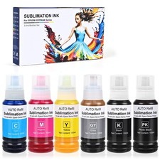552 Sublimation Ink Refill Bottles use for Eoctank ET-8550, Ecotank ET-8500 652