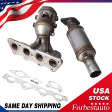 Fits 2012 - 2019 Kia Soul 1.6L BOTH Manifold Catalytic Converters Front and Rear