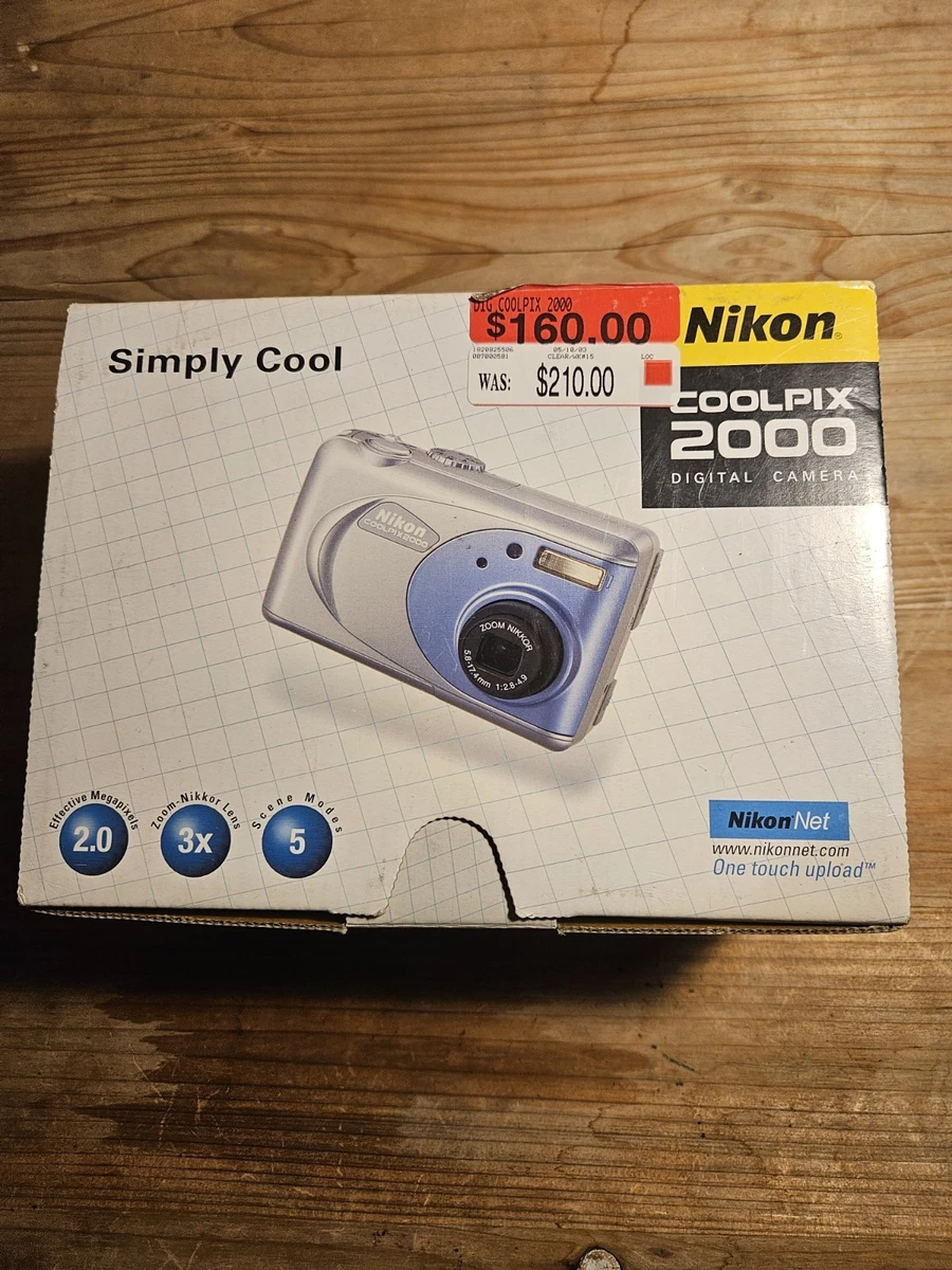 Nikon Coolpix 2000 Digital Cameras for Sale | Shop New & Used