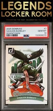 2025 Panini Donruss Downtown! #7 Saquon Barkley PSA 10