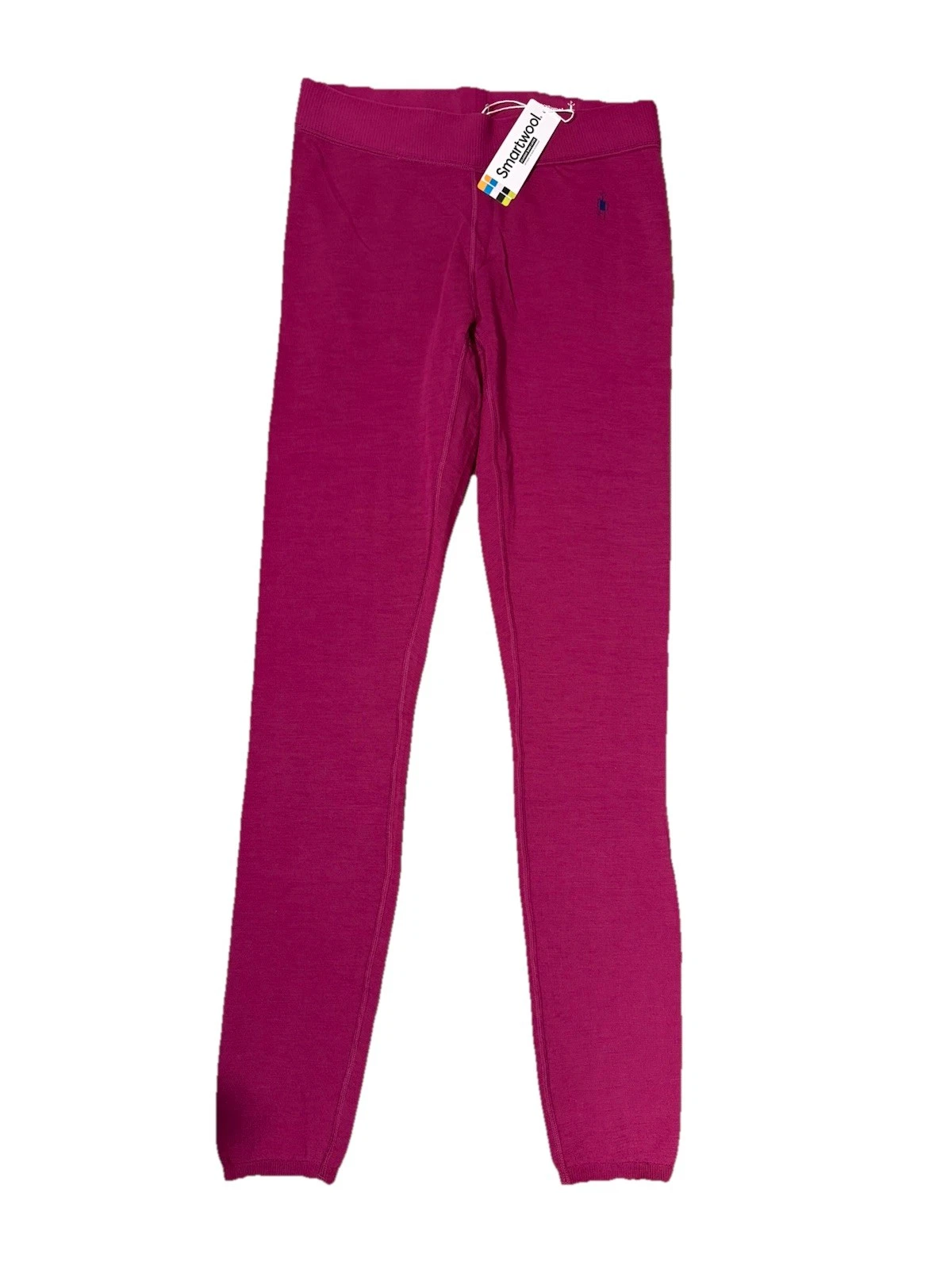 $120 Smartwool Women Intraknit Thermal Merino Base Layer Bottom-Fuchsia -Medium