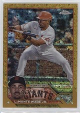 2023 Topps Chrome Update Gold Mini-Diamond Refractor 10/50 LaMonte Wade Jr 09br
