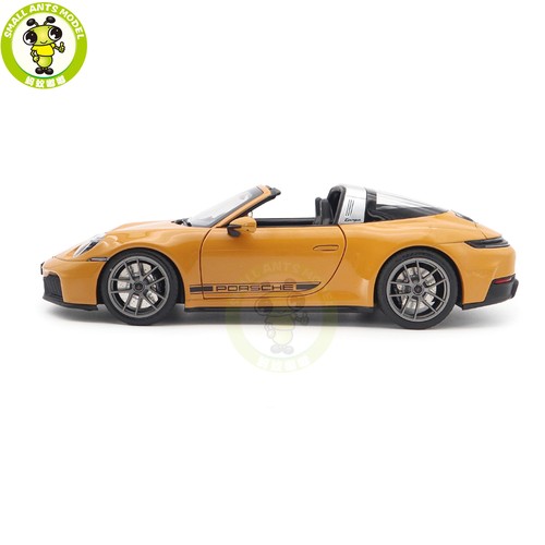 1/18 Porsche 911 Targa 2024 Norev 187190 Bahama Yellow Diecast Model Car - Picture 3 of 14