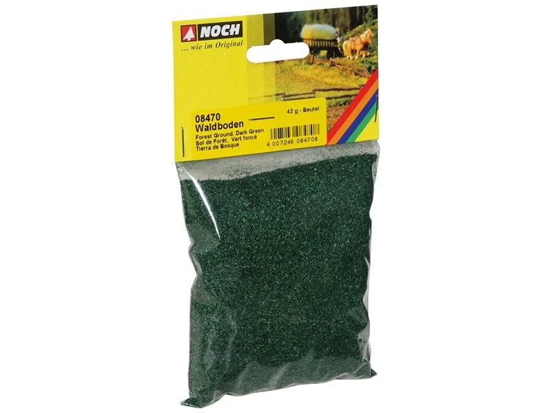 Noch – Flocage Vert Moyen 165g – Pour Maquettes Ferroviaires Et Dioramas – Toutes Échelles