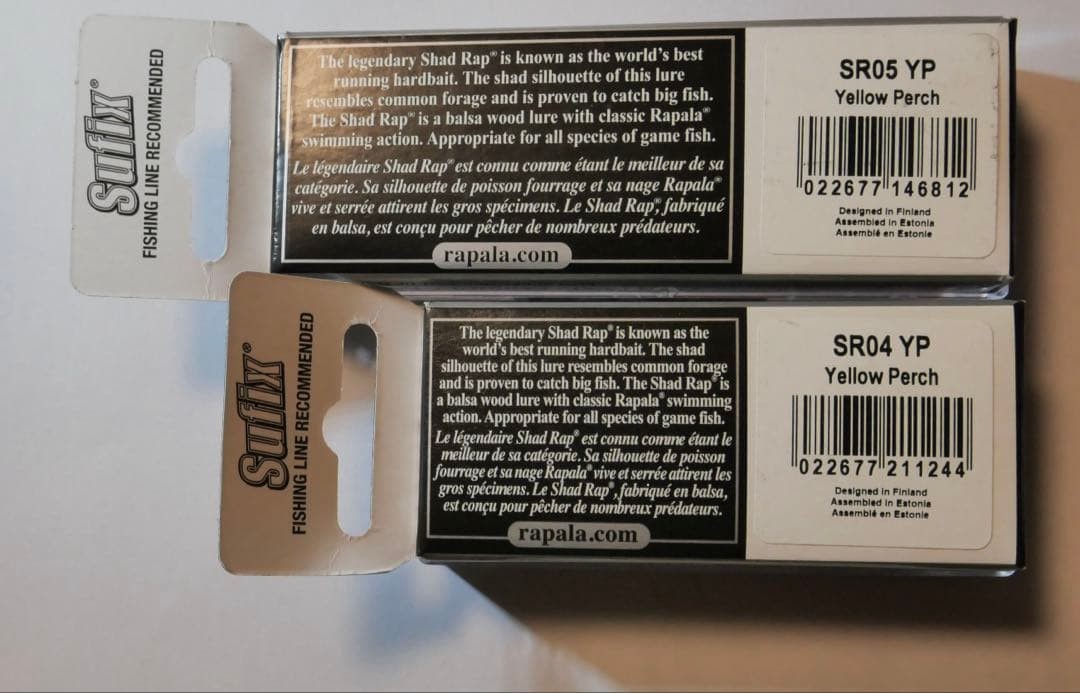 Rapala Shad Rap SR4 SR5 Hard Baits Lures Fishing Accessories - Image 2