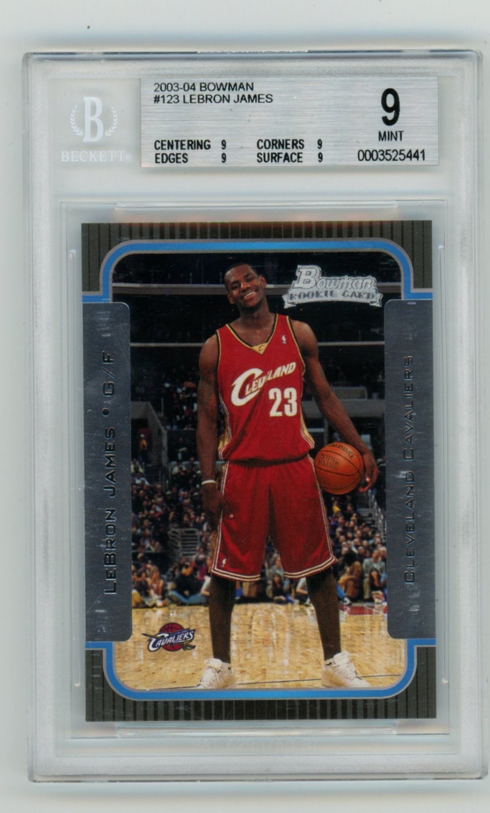 LeBron James 2003 Bowman #123 Base Price Guide - Sports Card Investor