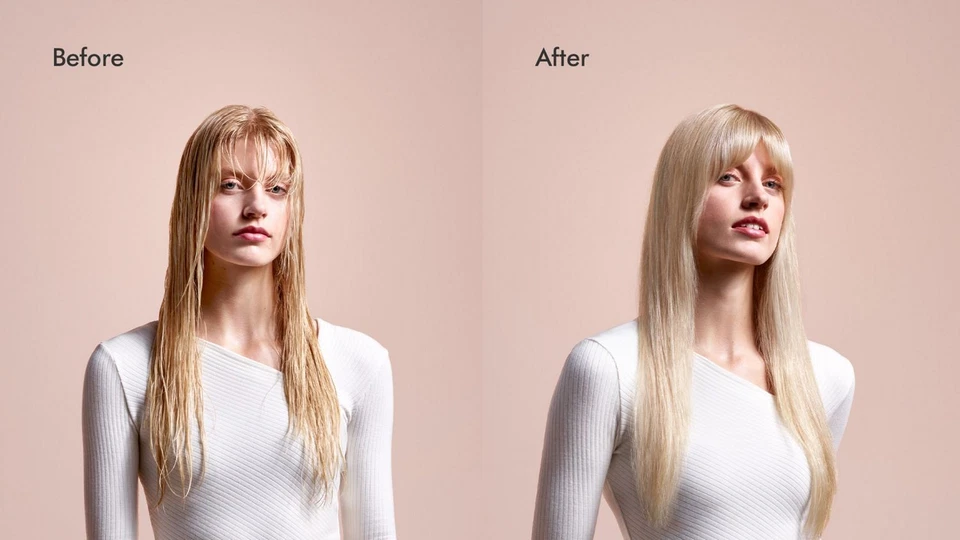 (Box Damaged) Dyson Airstrait™ straightener and dryer (Bright nickel/Rich - image 4 of 4