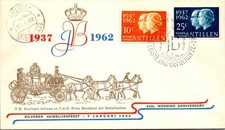 GOLDPATH: Netherlands Antilles cover 1962 to first day CV904_P05