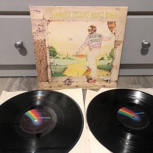 Elton John Goodbye Yellow Brick Road OG Pinckneyville Pressing Tri-Fold 1973 LP