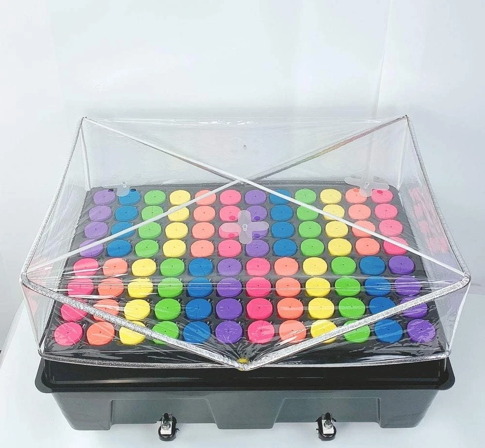 -Máquina de clonación aeropónica listada - 96 sitios de propagación con cúpula - Uso en interiores Foto 4 de 4