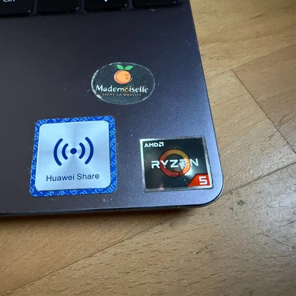 PC Portable Huawei MateBook HN-W19R 14" AMD Ryzen 5 non testé - Photo 2/4