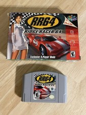 Ridge Racer 64 RR64 (Nintendo 64) N64 with Box. Untested.