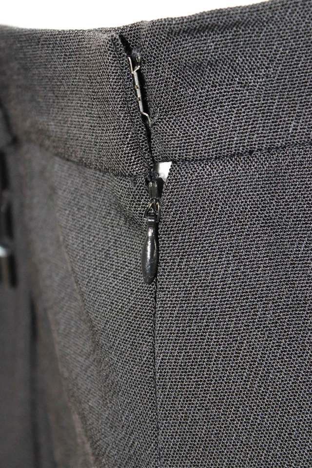 Falda lápiz recta negra hasta la rodilla Narciso Rodriguez para mujer talla 10 Foto 4 de 4