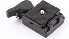 Quick Release Plate with Clamp Adapter for Manfrotto 200PL-14 323 RC2 System Tri