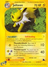 Jolteon - 13/144 - Pokemon Skyridge Non-Holo Card NM on eBay