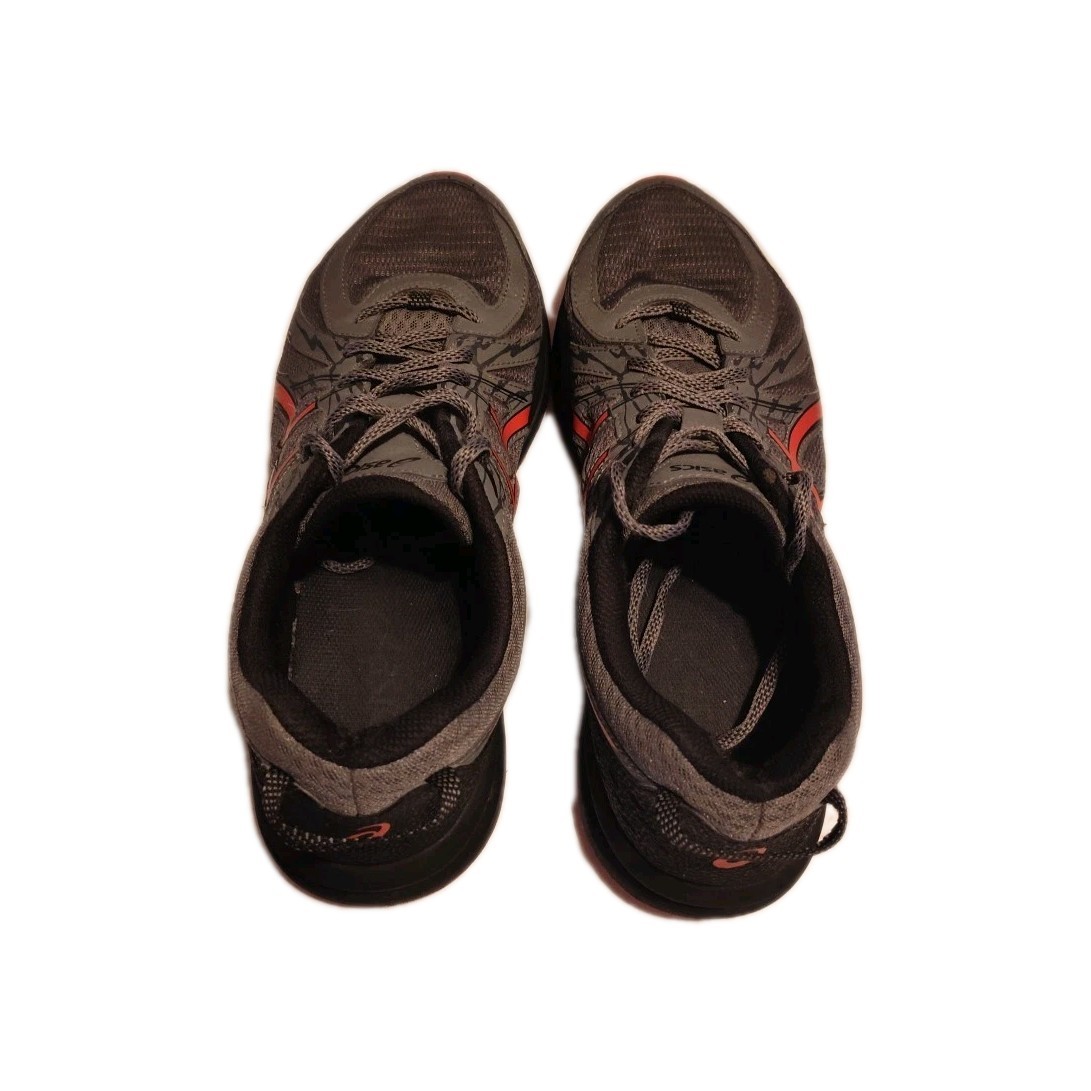 ASICS Men's Frequent Trail Carbon/Red Alert Running Shoes Size-10 Extra Wide 4E thumbnail 5