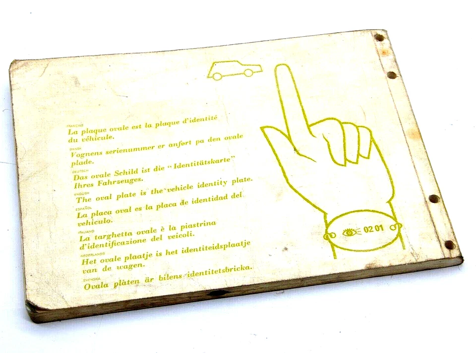 Taller Mantenimiento Propietario Manual Para Renault 6 1970-1973 R1181 P.R.932 - Imagen 3 de 4