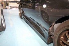 For 93-98 Supra MK4 JZA80 DO LUK Type Fiberglass Side Skirt Pair Body Kit