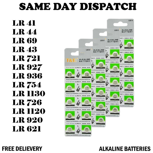 Battery Operated LR44, LR41, LR1130, LR43, LR936, LR754, Battery Button Con Cell Batteria 36 V Monopattino - Foto 4