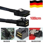 1m Mini SAS HD SFF-8643 to SFF-8087 kabel SAS Controller zu Backplane Expander