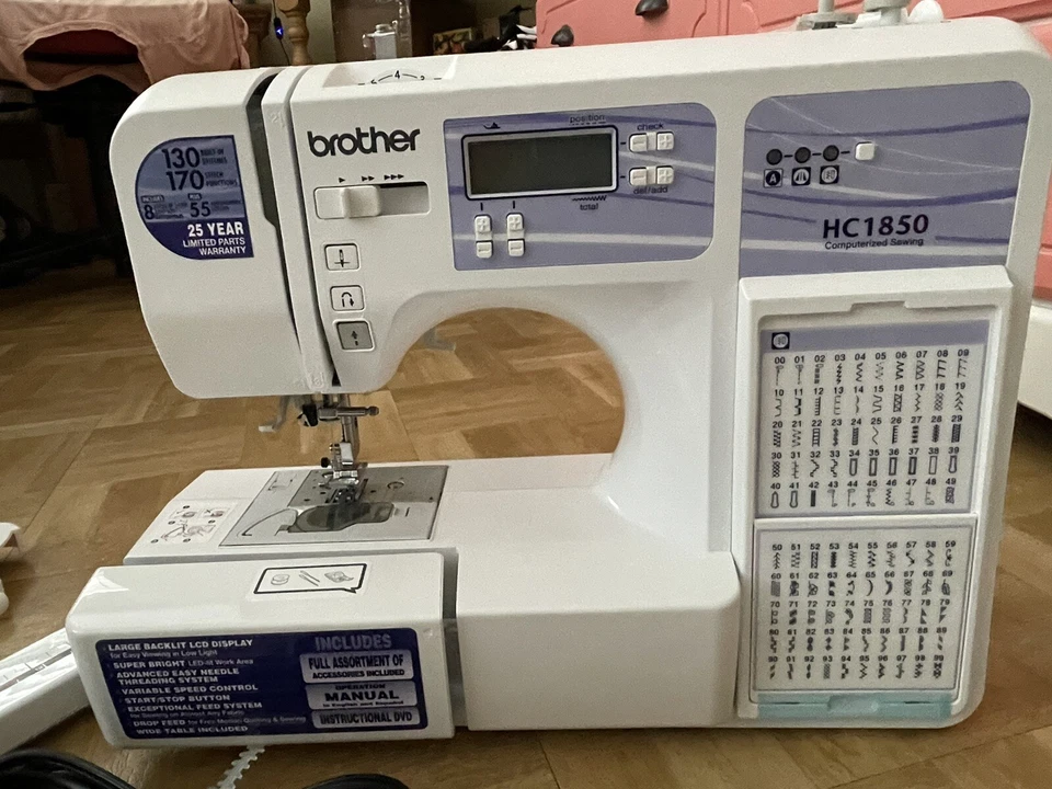 Brother Sewing Machine Hc1850 New-Never Used!!! - Image 2 of 4