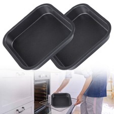 2x 8" (20cm) Non Stick Square Sandwich Birthday Brownie Cake Tin Baking Tools