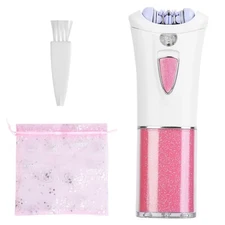 Rechargeable Epilator with LED Light for Women &Effortless Facial