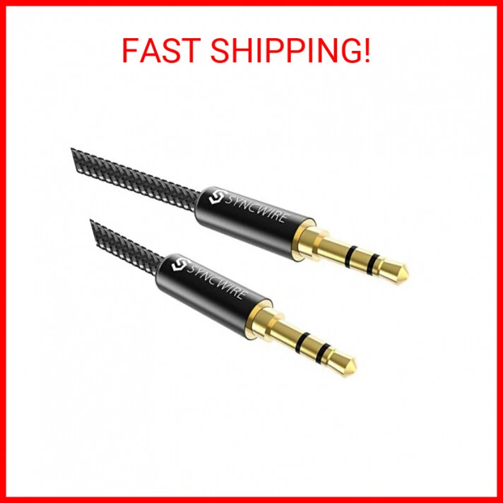 Syncwire 3.5 mm nylon braided deals