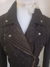 BELSTAFF JACKE, BIKER STYLE, SCHWARZ, GR. 38, SUPER ZUSTAND
