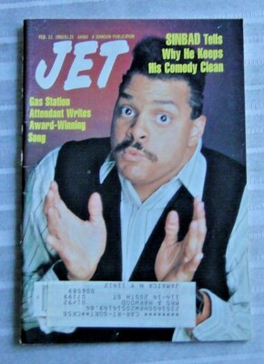 Vintage Magazine Jet Feb 1990 Sinbad Tells Why He Keeps His Comedy Clean     141