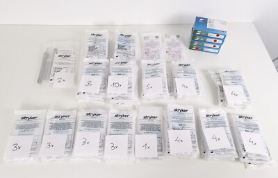 Konvolut 64pcs. Stryker Mantis Titanium Rod Cannulated Screw 6.5/5.5 Screwdriver