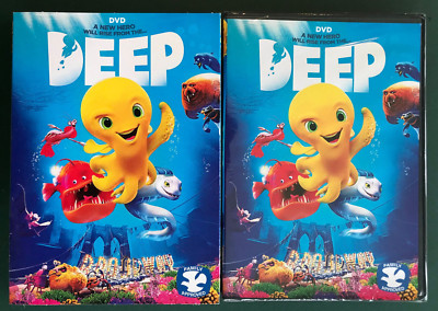 Deep (DVD + Slipcover) 2017, cartoon octopus, MINT, FACTORY SEALED