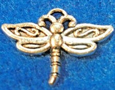 20Pcs. Tibetan Silver DRAGONFLY Bug Charms Pendants Earring Drops Finding IN44