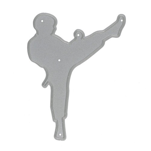 Judo Karate Jujitsu Martial Arts Metal Cutting Die, Card Making, Stencil, I9 - Picture 7 of 8