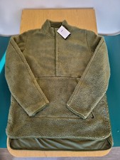 NIKE YOGA MEN SHERPA FLEECE PULLOVER LOOSE FIT 1/2 BUTTON SWEATSHIRT DD2182-326