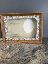 Baby Shoes Shadow Box And Picture Frame