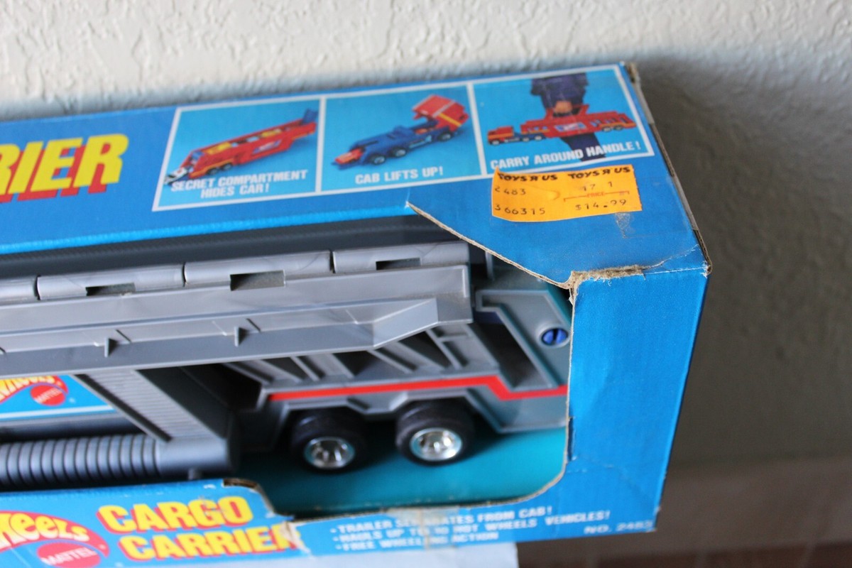 Hot Wheels Cargo Carrier Gray Transport Truck & Carry Case | eBay