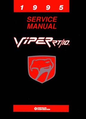 ダッジ　バイパー 1995 サービスマニュアル　Dodge Viper 1995 Dodge Viper RT/10 Shop Service Repair Manual Engine