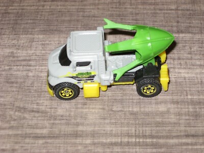 2017 MATTEL MATCHBOX TREE LUGGER GREY THAILAND LOOSE