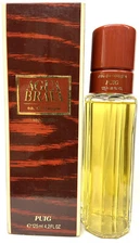 agua brava eau de cologne puig 4.2oz splash scuffed box